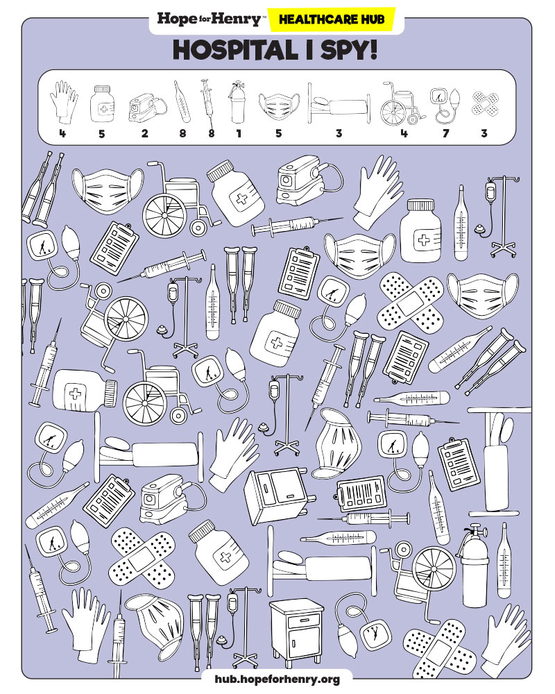 I Spy – Hospital Room