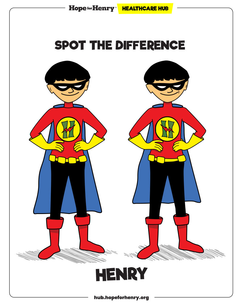 Spot the Difference – Henry Hero